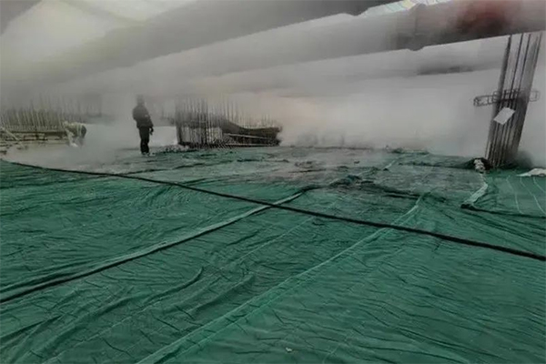 “蒸科技”首次亮相濟南地鐵，冬季混凝土砂漿低溫施工也不怕！